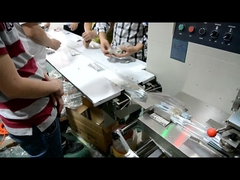 Fabrika fiyat 350X downpaper uzun anahtar paketleme makinesi, tek kullanımlık sofra paketleme makinesi