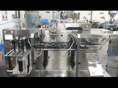 İki aşamalı sıvı meyve suyu, bulamaç, bal, soya sosu önceden hazırlanmış poşet/küçük poşet paketleme makinesi